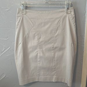 Bebe Light Gray Skirt, Sz 2